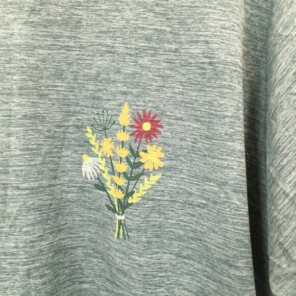 PATAGONIA Running Jersey Capilene Cool UPF 50+ Daily Graphic Power Plant Shirt - Picture 6 of 11